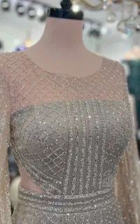 لباس مجلسی فول سنگ مزونی