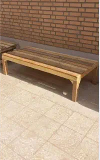 نیمکت چوبی واقتصادی ..