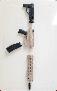 تفنگ ژله‌ای برقی M416 نو ۵-۷ بار استفاده شده