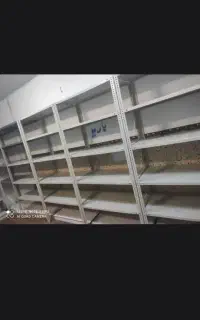 تحمل ۸۰ کیلو قفسه انباری ساده همراه با ملزومات