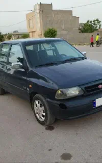 پراید ۸۴ سورمه ای متالیک دوگانه