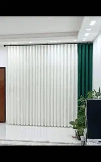پرده حریر و مخمل دوخت حرفه‌ای با ضمانت کیفیت