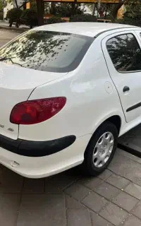 پژو 206SD V8 سفید مدل ۹۸ کم کار