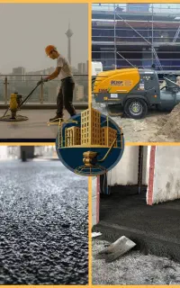 اسکرید بتن/تکنولوژی روز اروپا (پوکه +سیمان)