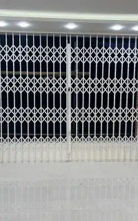 درب آکاردئون قیچی تاشو ضدسرقت حفاظ آپارتمان پنجره