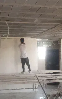 نقاشی ساختمان کاغذدیواری کناف...