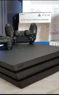 PS4 PRO 4K 1Tدودسته فقط ازکارتن بازشده +دویست بازی