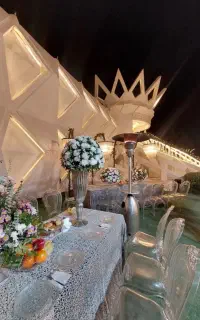 باغ تالار عروسی عمارت تشریفات برگذاری تولد