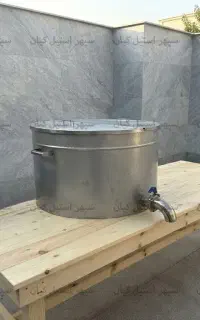 دیگ پلوپز استیل  STEEL-304