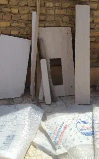 برخی وسایل تخته و نایلون