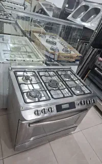 اجاق‌گاز فردار پنج چهار شعله مارک Hardeston italya