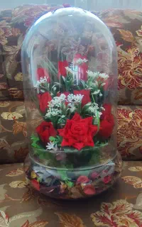 باکس گل مصنوعی سالم و نو