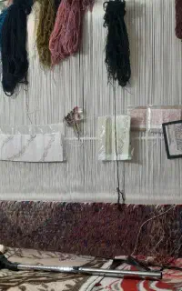 فرش دست باف باتمام مصالح