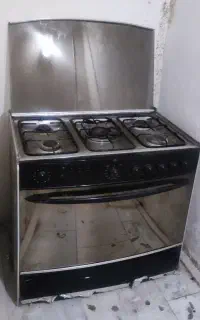 گاز فر پنج شعله استیل