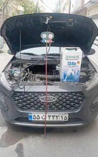 باطریسازی شارژ گاز کولر خودرو گاز کولر سیار درمحل