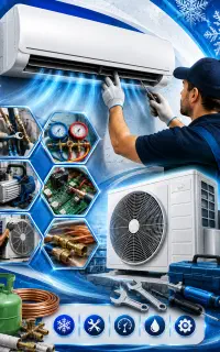 نصب ، سرویس و تعمیرات تخصصی کولر گازی