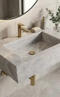 روشویی سنگی دیواری مدرن