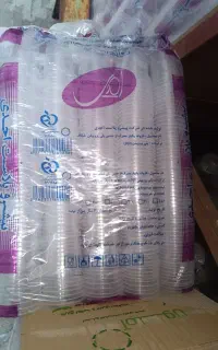 لیوان آب میوه یکبار مصرف