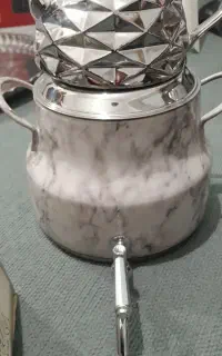 کتری سماوری و قوری استیل