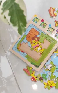 پازل چوبی سه بعدی