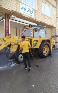 بیل بکهو مدل ۷۷ تازه. تعمیر