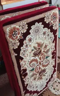 پشتی طرح فرش