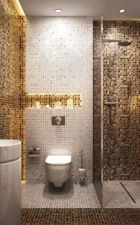 کاشی وسرامیک گچ رفع نم دیوار  و ساخت آلاجیق