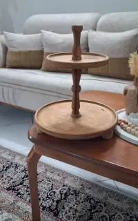 ظرف چوبی دو طبقه نونو
