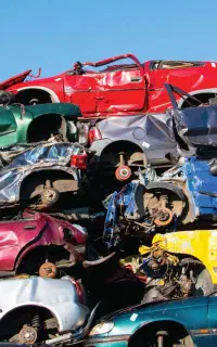 جمع آوری خودروهای فرسوده اسقاط وسوخته به صورت نقدی