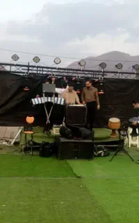نورپردازی ریسه چمن مصنوعی