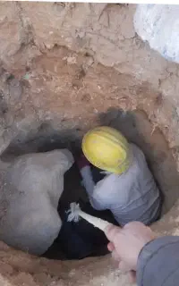 مقنی چاکن چاه آب باران چاه فاضلاب چاه ساز نگهداری
