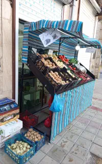 طبق پالت قفسه استند میوه فروشی