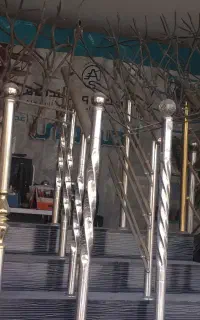 نرده استیل با ضمانت کتبی کمترین قیمت