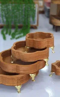 انواع سرویس پذیرایی چوبی