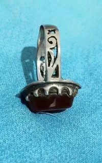 انگشتر نقره نگین عقیق