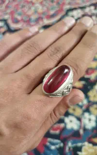 انگشتر یاقوت سرخ