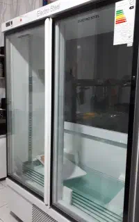 یخچال آکبند دو درب الکترو استیل