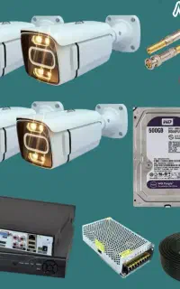 دوربین مداربسته پک ۴تایی و ۵تایی اقساط جهانشاهی