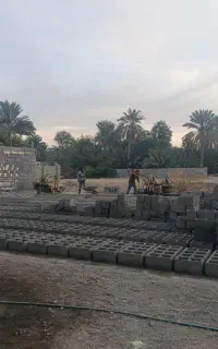 بلوک دیواری وته پر وسقفی موجود است