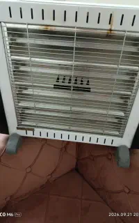 بخاری برقی فن دار نو در حد نو بالاتر