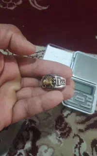 انگشتر شیر خورشید نقره سوئیس