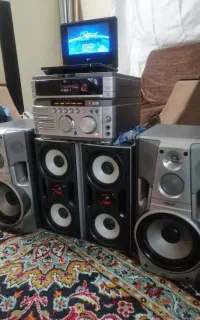 سیستم سونی رایو ضبط وپخش VX700AV با دو باند.