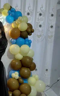 ریسه بادکنک آماده