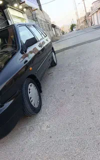 پراید ۱۱۱مشکی مدل ۸۹ کامل رنگ