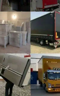 باربری حمل اثاثیه یخچال ساید کارگر خالی جابجایی