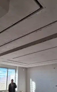 رابیتس بندی نورپردازی سقف ولاین نوری سقف