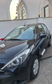 ۲۰۷ مشکی سقف فلز