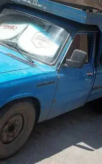 وانت نیسان دوگانه سوز با جک کمپرسی