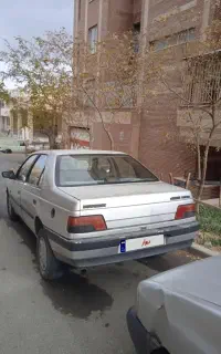 پژو 405دو گانه شرکتی مدل۹۱