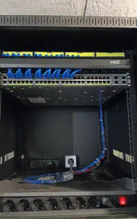 نصب راه‌اندازی شبکه (پسیو) دوربین مداربسته دزدگیر